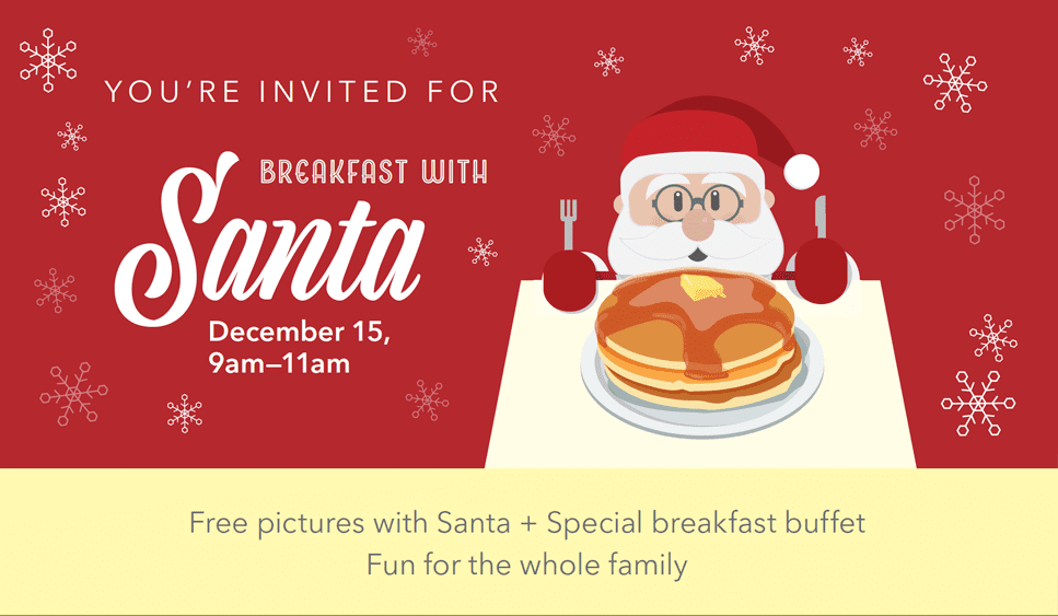 The Grove Columbus Breakfast With Santa